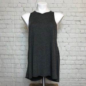 Mossimo Supply Co. XS Gray Tank Top Open Back NWT
